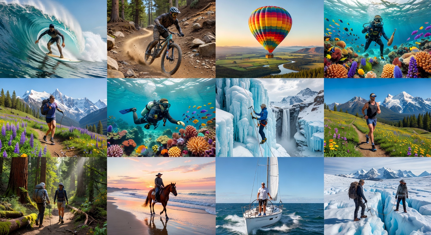 Horseback riding through dramatic African landscape