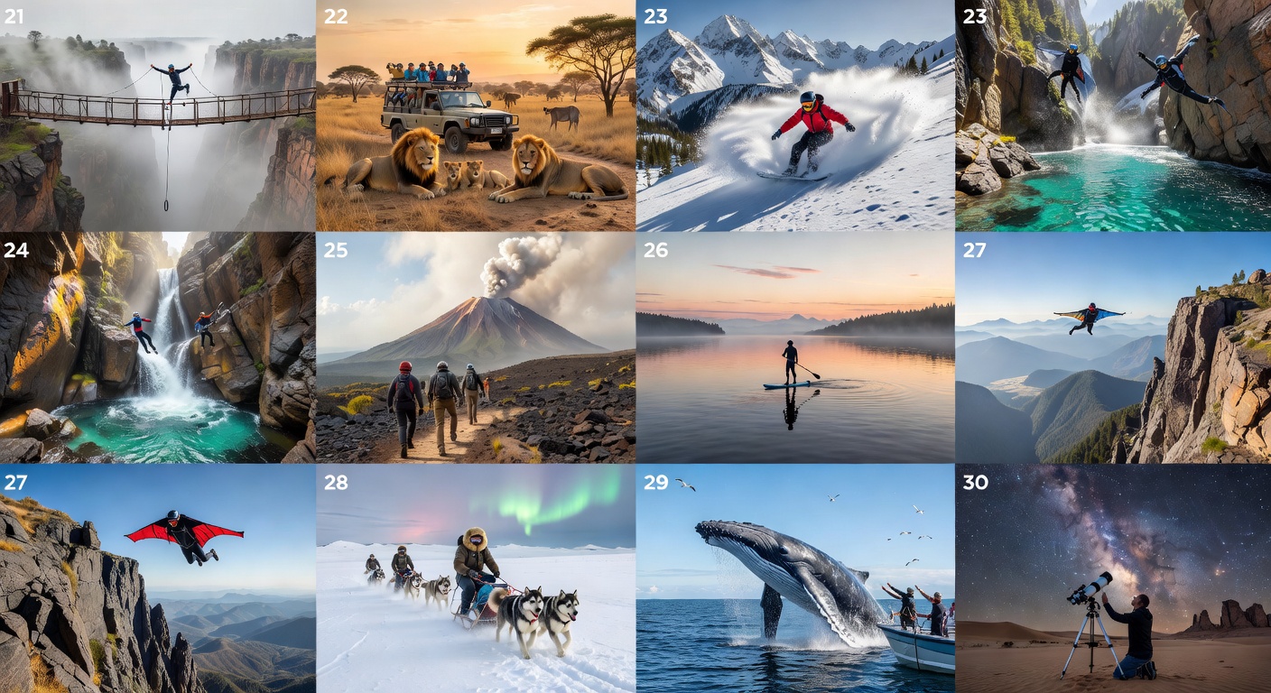 Bungee jumping over a dramatic canyon gorge