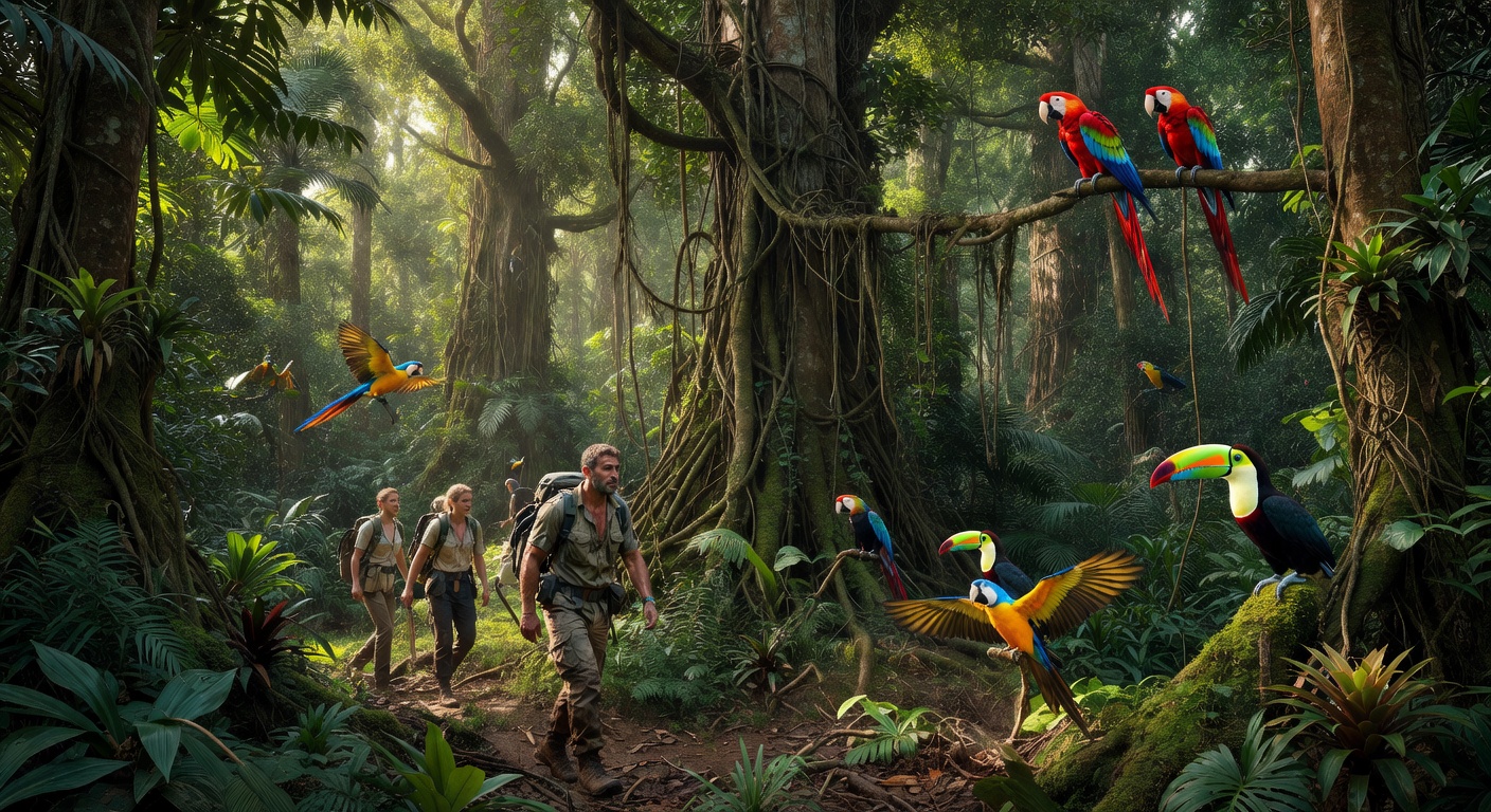 Amazon jungle exploration