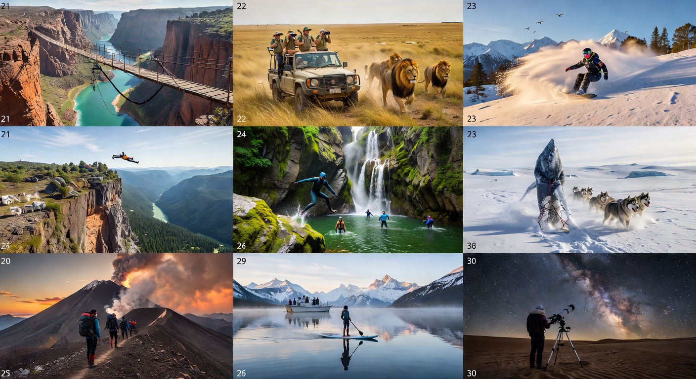Paddling on a stunning alpine lake