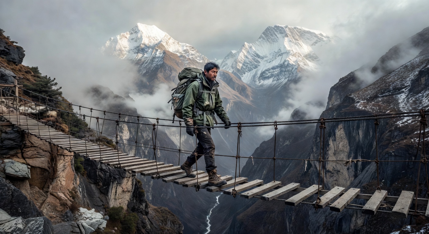Trekking in the Himalayas